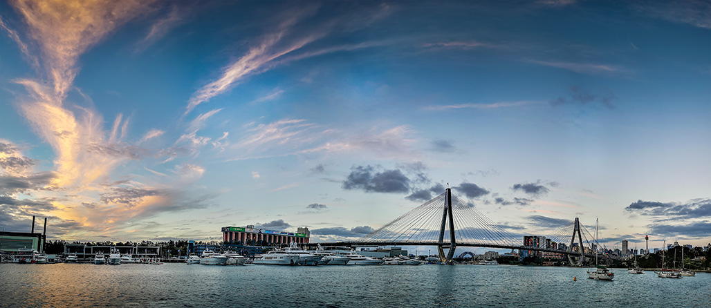 Anzac Bridge in Sydney